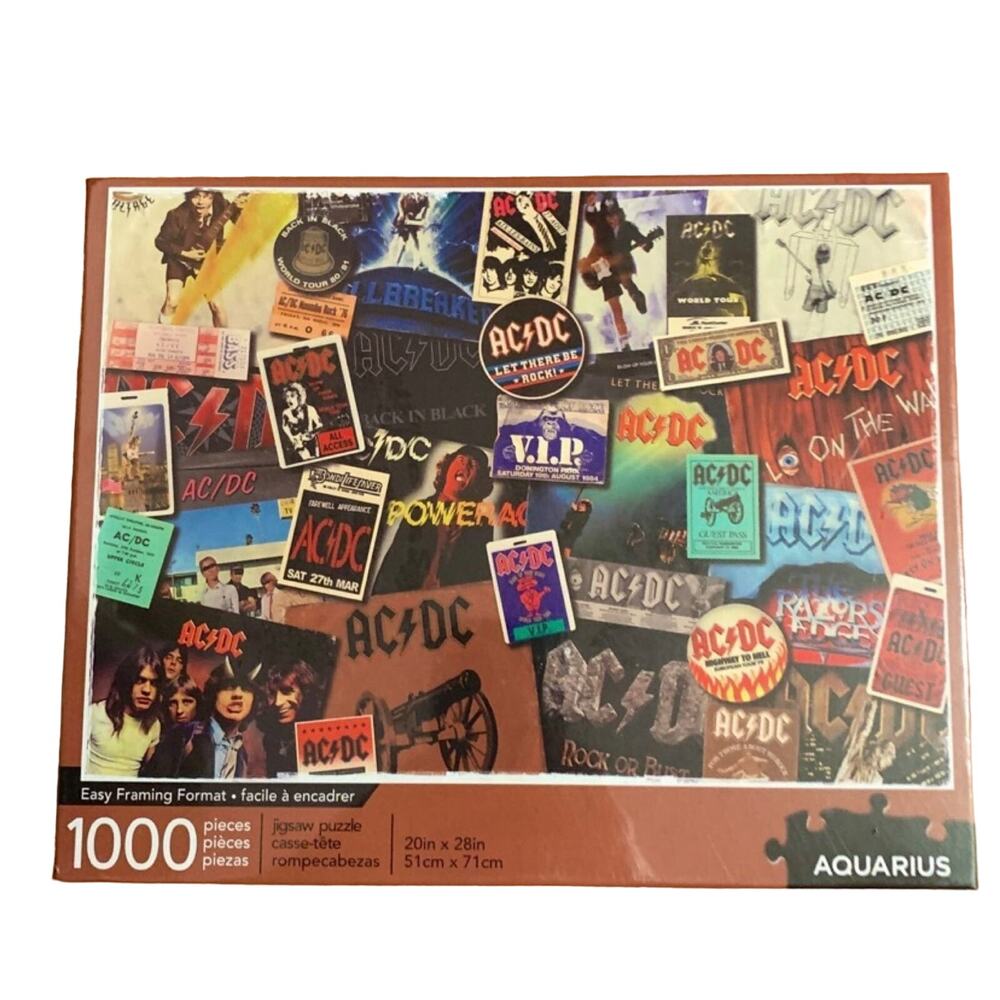 AC DC 1000 pieces Puzzle